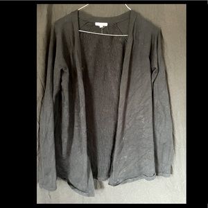 Knitted Back Cardigan